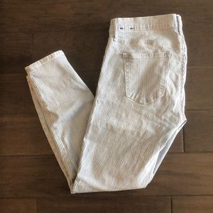 Pin stripe jeans